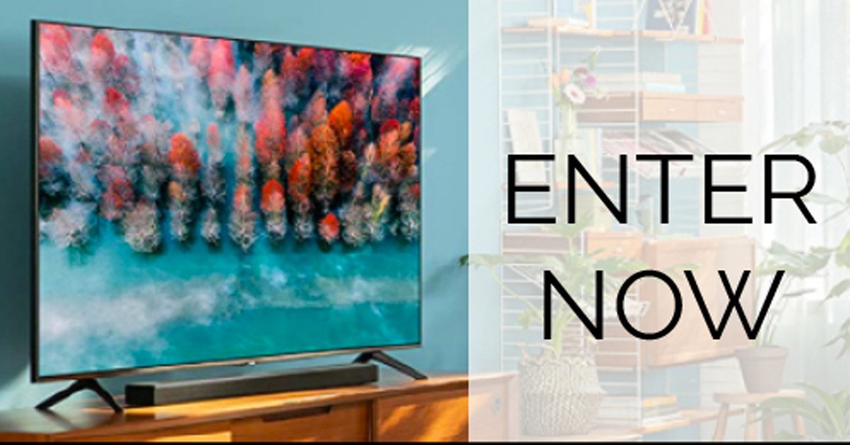 Win SAMSUMG Smart TV #Giveaways RT&F for a chance to #Win End 25/10/22 Visit buff.ly/3hapEAY Must search your favorite stores and share store link #goodluck #prize #competition #ThursdayThoughts #thursdayvibes #ThursdayMorningVibes
