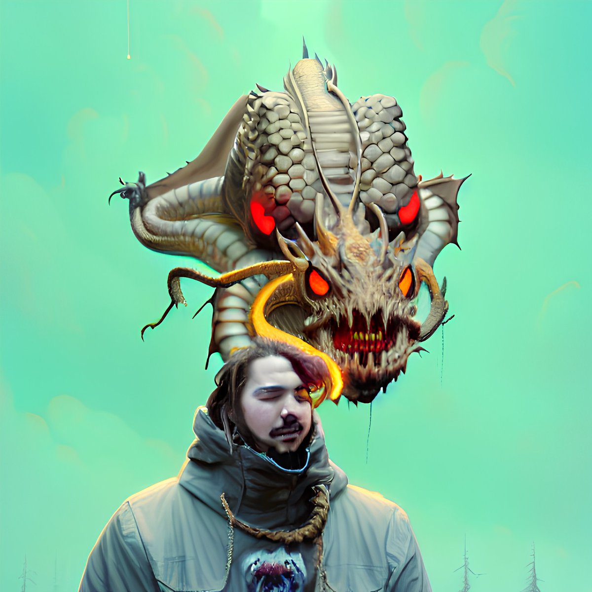 TheSlothReal's tweet photo. #NewProfilePic Post Dragon #failededit #Blakk0ut #Devolved https://t.co/FXKjoTTbLG