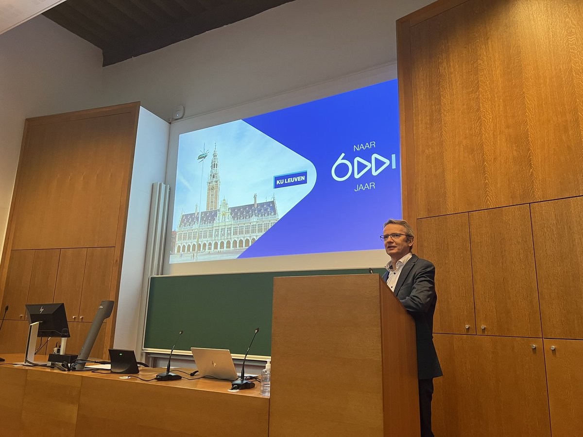 In 2025 viert #kuleuven haar 600-jarig bestaan. Het wordt een feestjaar met vieringen, tentoonstellingen, terug- en vooruitblikken én een blijvende indruk in stad #Leuven waarmee de universiteit zo nauw verbonden is. Rector <a href="/LucSels/">Luc Sels</a> licht een eerste tipje vd sluier #kuleuven2025