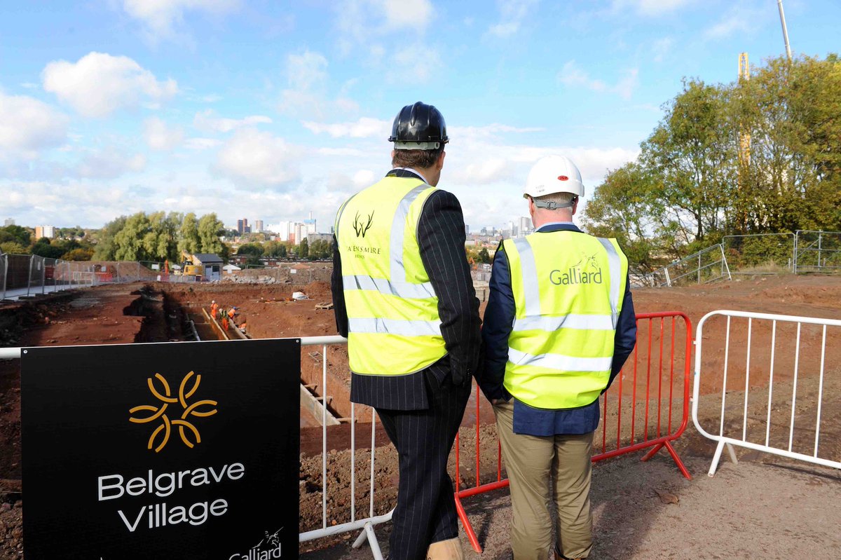 CityLivingBrum (@citylivingbrum) on Twitter photo Joint venture partners <a href="/GalliardHomes/">Galliard Homes</a>, <a href="/ApsleyPlc/">Apsley House Capital PLC</a> & <a href="/wavensmere/">Wavensmere Homes</a> have officially broken ground at their new Belgrave Village residential development in #Birmingham.
Big thanks to <a href="/BrumLeader/">LeaderofBirmingham</a> for attending and conducting the groundbreaking ceremony.
belgravevillage.co.uk Joint venture partners <a href="/GalliardHomes/">Galliard Homes</a>, <a href="/ApsleyPlc/">Apsley House Capital PLC</a> & <a href="/wavensmere/">Wavensmere Homes</a> have officially broken ground at their new Belgrave Village residential development in #Birmingham.
Big thanks to <a href="/BrumLeader/">LeaderofBirmingham</a> for attending and conducting the groundbreaking ceremony.
belgravevillage.co.uk