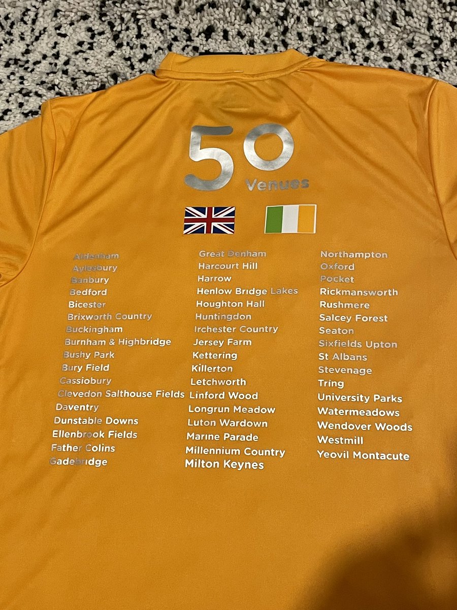 CitraPrint's tweet photo. Something slightly different for a venues T-shirt, the silver and peach work beautifully #parkrun #parkrunTourist #parkrunTourism #ukrunChat https://t.co/idj1yLVWSv