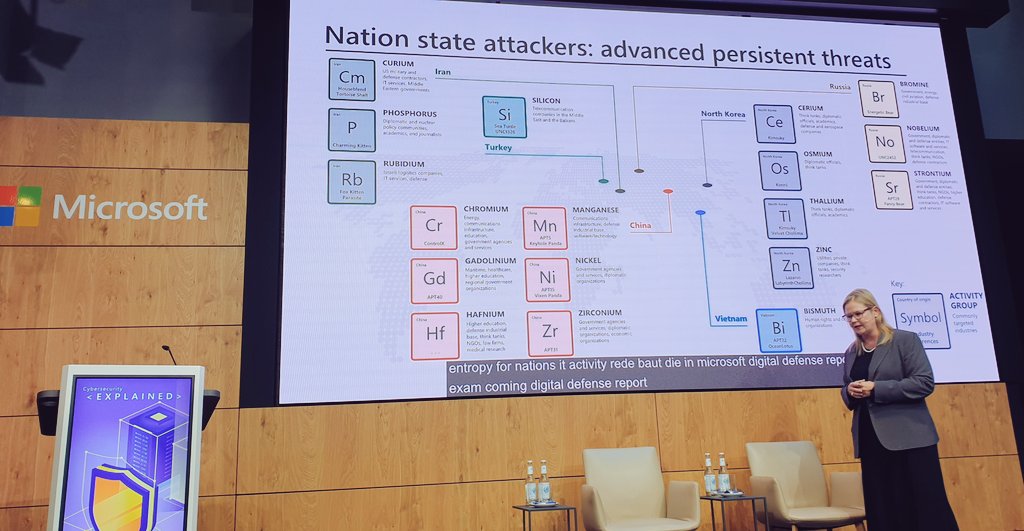 Joana Reicherts (@joreicherts) on Twitter photo "Fighting against nation states in an on-premises environment is like hand-to-hand-combat." - MSFT Assistant General Counsel for Cybersecurity and Digital Trust <a href="/CristinGoodwin/">Cristin Flynn Goodwin</a> at our #msftexplained conference on #CyberSecurity at <a href="/MicrosoftBerlin/">Microsoft Berlin</a>. "Fighting against nation states in an on-premises environment is like hand-to-hand-combat." - MSFT Assistant General Counsel for Cybersecurity and Digital Trust <a href="/CristinGoodwin/">Cristin Flynn Goodwin</a> at our #msftexplained conference on #CyberSecurity at <a href="/MicrosoftBerlin/">Microsoft Berlin</a>.