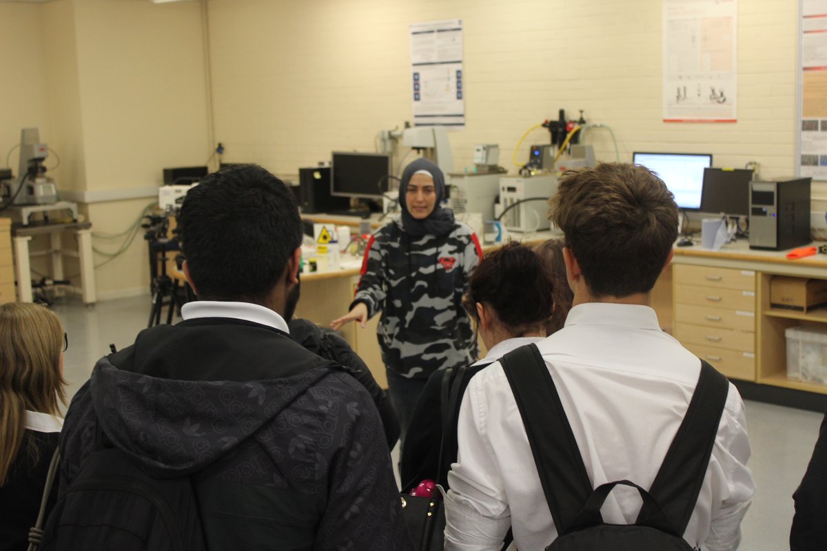 SouthCravenSch's tweet photo. Thank you to @UniofBradford for hosting some of our students for a tour of their labs and workshops as part of Bradford Manufacturing Weeks! It was lovely to receive an email from the university praising the students for asking insightful questions. #ExploreDesignCreate https://t.co/adbQtftKnE
