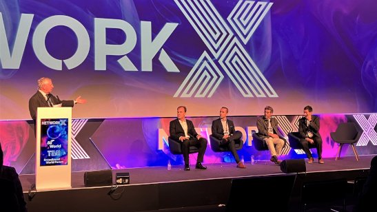 News from #ETSI at <a href="/networkx_event/">Network X</a>!
<a href="/adrian_scrase/">adrianscrase</a>, ETSI CTO, moderates the panel discussion on technologies that will transform network &amp; telco services. The panel discusses #5G capabilities &amp; benefits
To which level are they a game changer? 
#TheStandardsPeople