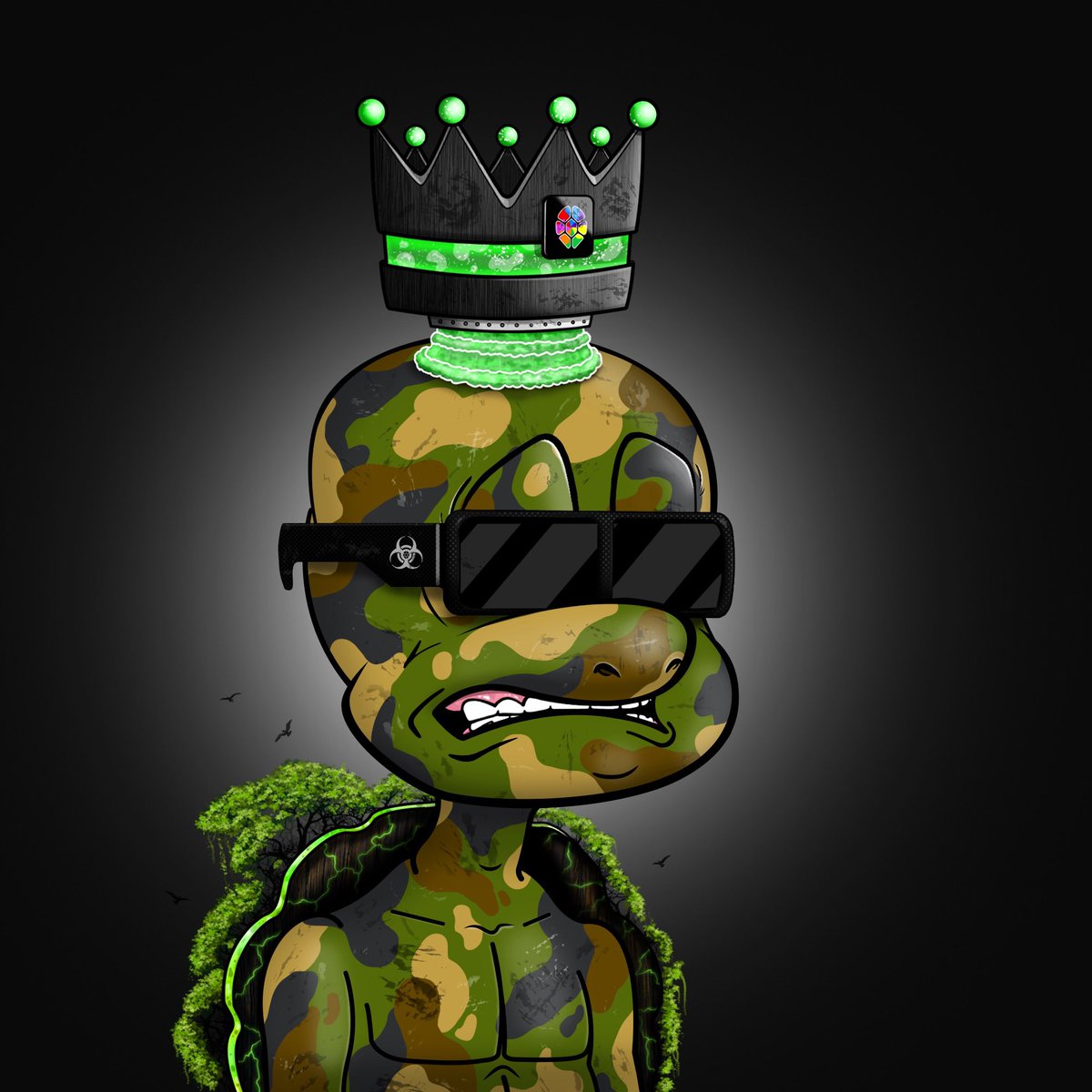 ShellBoyzNFT's tweet image. New 1/1 art from the @ShellBoyzNFT as part of our ‘Shellebrities’ collection. 

Designed by our community, created by our great artist! 😍

#NFTs #SolNFTs #SolanaNFTs