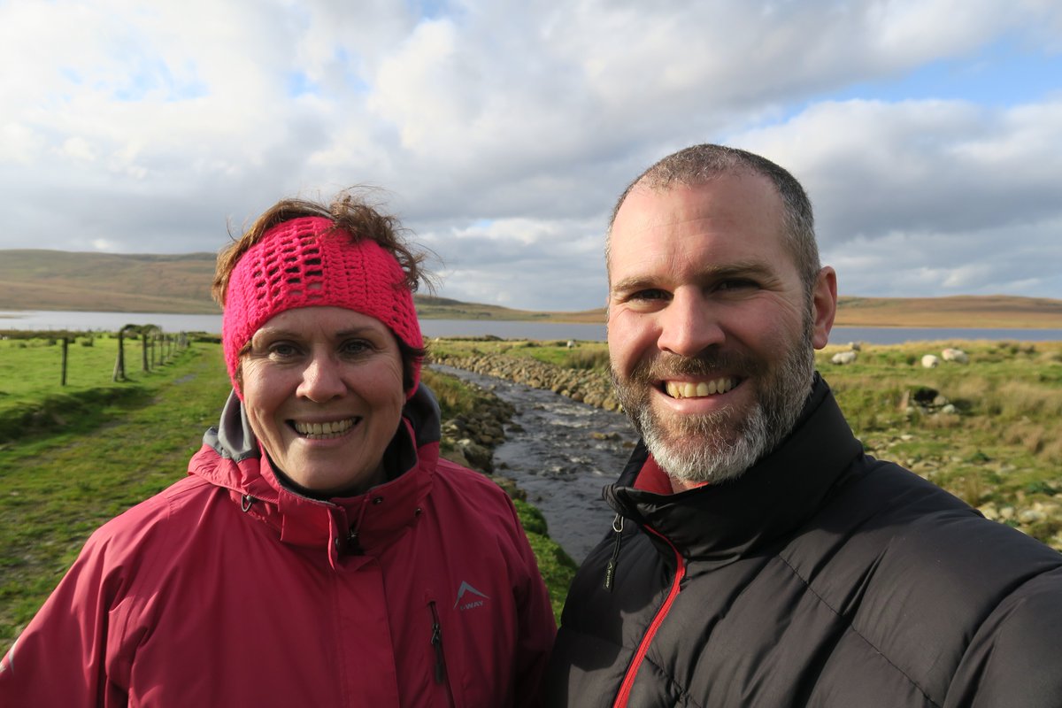 #TBT Standing at Lough Easky in Western Ireland near Sligo in October 2017 with my number 1 fan, Brenda Shout. Ireland is such a beautiful part of the world and this lough inspired my composition featuring #GordonVernick. Check it out here: ow.ly/nYcV50HkA09