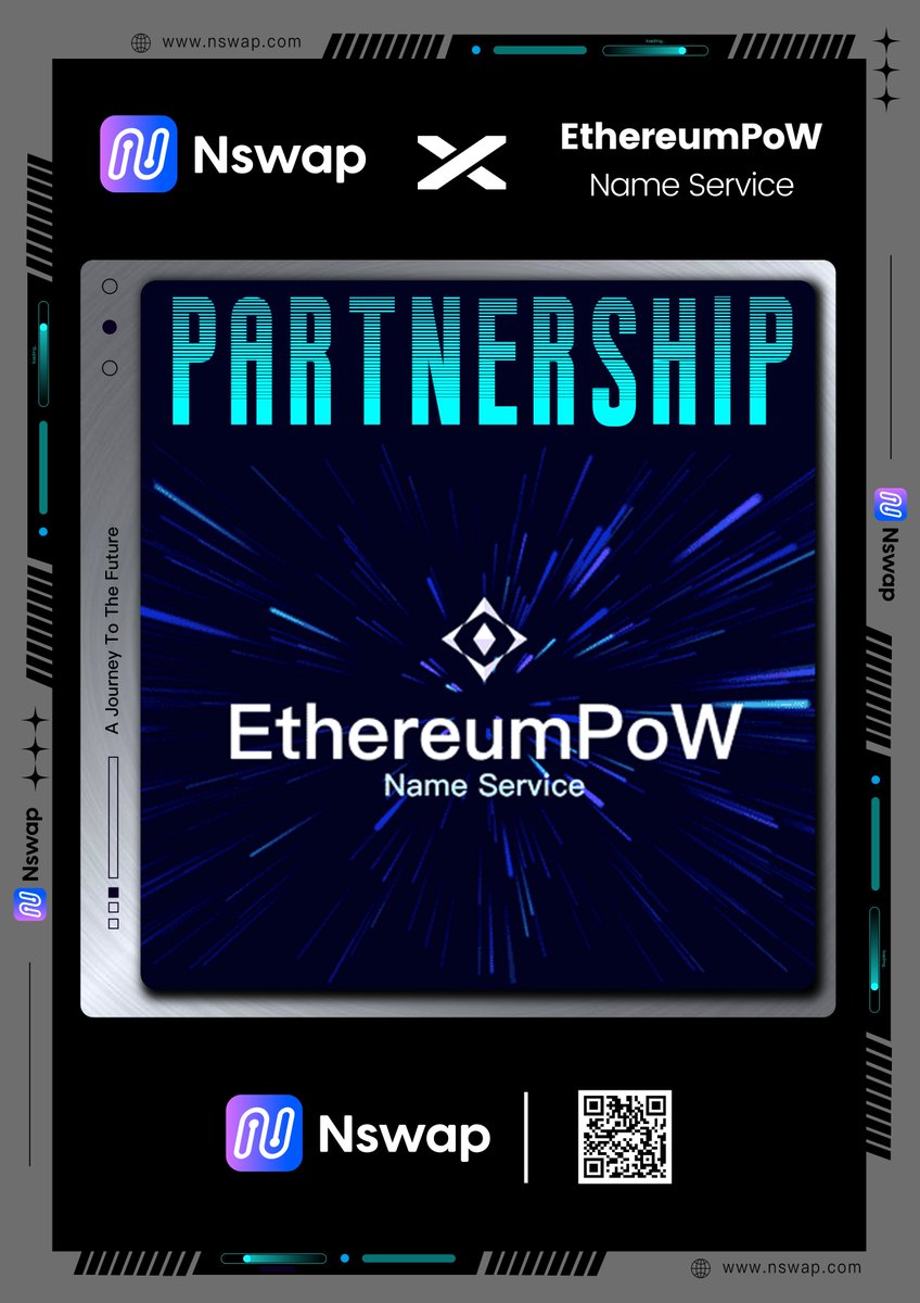 Nswapcom's tweet photo. Nswap x WENS (EthereumPow Name Service)

WENS has provided 500 WL to Crazy Snaili🐌 Holders! You can win WENS WL by joining in our "Lucky"🎉 !  
@theethwens @wagmi33fund 

Lucky Link: https://t.co/6aHUcehSYN
Mint address:  https://t.co/6e99wzzdtR

⏰24 hours 
#nswap https://t.co/ygXHh3M0qz