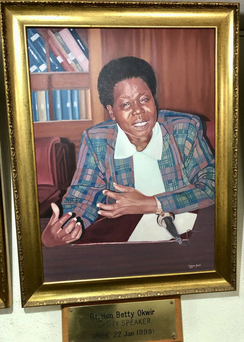 #ThrowbackThursday Rt Hon. Betty Okwir, Deputy Speaker of #Parliament of #Uganda 1996 ~ 22nd January 1998.