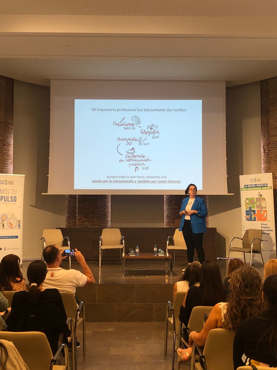 mgarciasalguero's tweet photo. #CultivandoEmpleoAndalucía es un espacio vibrante lleno de talento, creatividad, oportunidades, magia, humor, trabajo... y tantas y tantas otras cosas que están ocurriendo en este momento en Málaga de la mano de @Acontraelhambre @anacarmenmata @malagaimfe @PedritaParker https://t.co/a7se4qHdXN