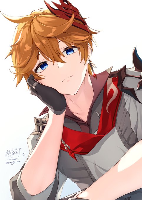 41日目 タルタリヤ/Tartaglia(原神)
#100日チャレンジ 
#GenshinImpact 
#原神 
#タルタリヤ 
#tartaglia 