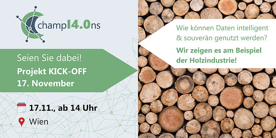 Nachhaltigkeit durch datengetriebene Innovationen in der Holzindustrie?!

Bei diesem Event der <a href="/data_dio/">DIO – Data Intelligence Offensive</a> erwarten euch spannende Einblicke in Ansätze, Use Cases und erwartete Ergebnisse des neuen Leitprojekts für Big Data in der Produktion, <a href="/champi40ns/">champI4.0ns</a>.

eventbrite.at/e/champi40ns-i…
