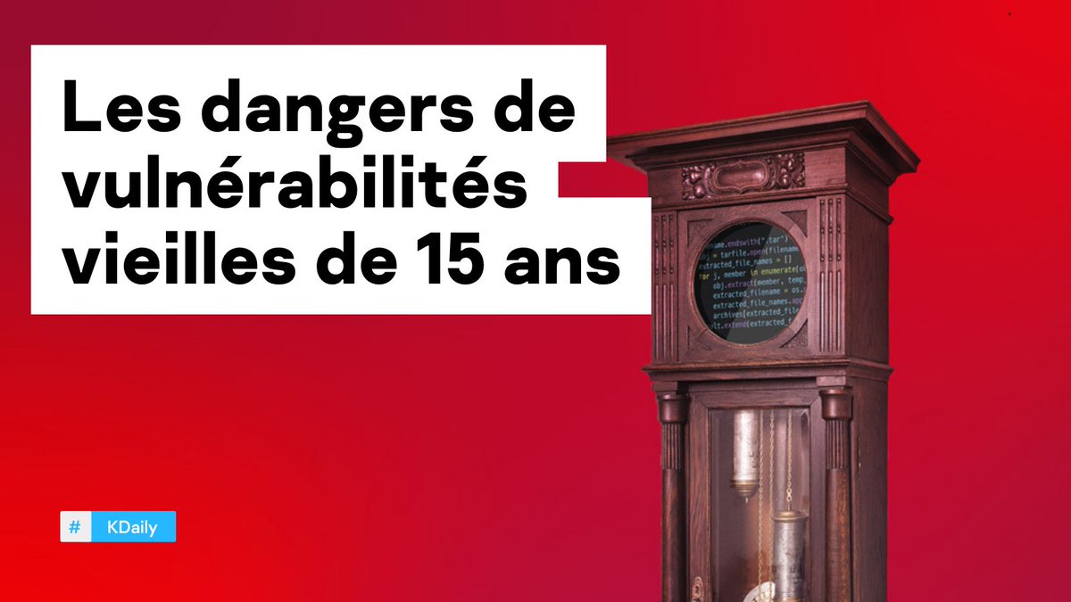 kasperskyfrance's tweet photo. 👏 @Trellix a publié un rapport expliquant comment les vulnérabilités d'il y a 15 ans d’un module #Python peuvent être encore dangereuses aujourd'hui. #Tarfile 
 Pour en savoir plus ▶️ https://t.co/uggOYYr577 https://t.co/urxT7hDCF3