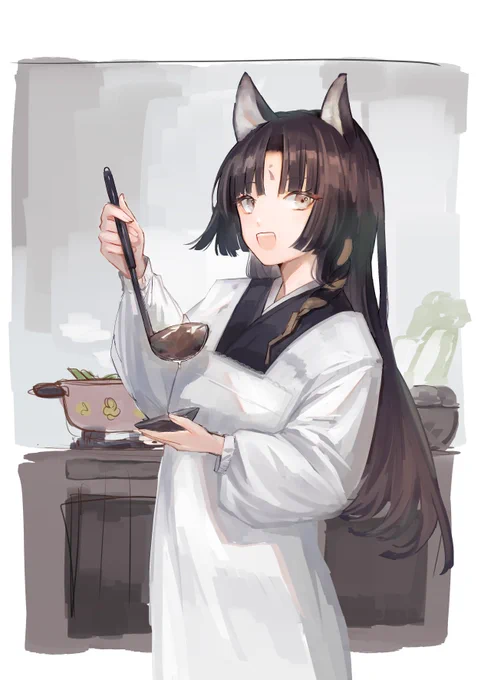 ロドスキッチンでサガちゃんがお味噌汁作ってるの見たい… 