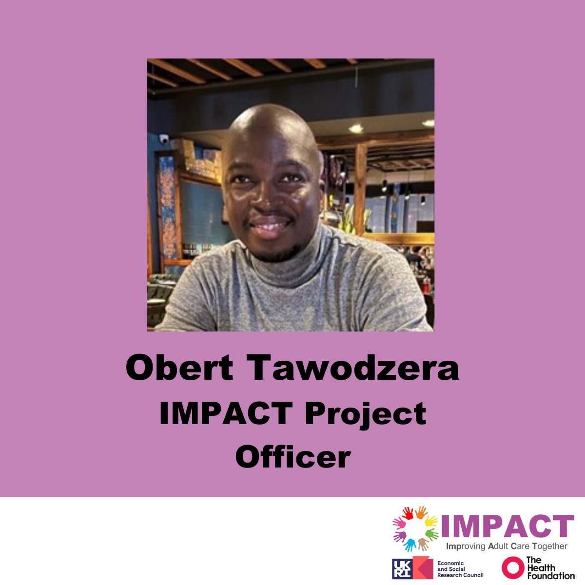 Meet the team! Introducing Dr Obert Tawodzera, our Project Officer. He has a Master of Research in Social Policy and recently completed his PhD at the University of Sheffield! Learn more and meet the rest of our team: ow.ly/30lm50Lbzs6