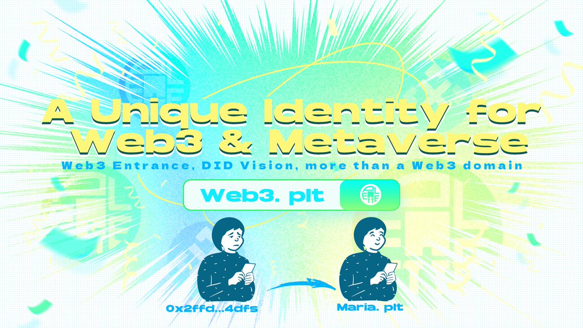 hashpalette_en's tweet photo. We are proud to introduce #HashPalette domain name project PNS! 
@PLTdomains

PNS (.plt) is an external service developed by SOHASH FOUNDATION, acting as the unique Web3 identity for everyone to roam in Web3 more freely and easily.

Check PNS WEB3ite👇🏻
https://t.co/Vf1Ddjzbhg https://t.co/AywRXROpAN