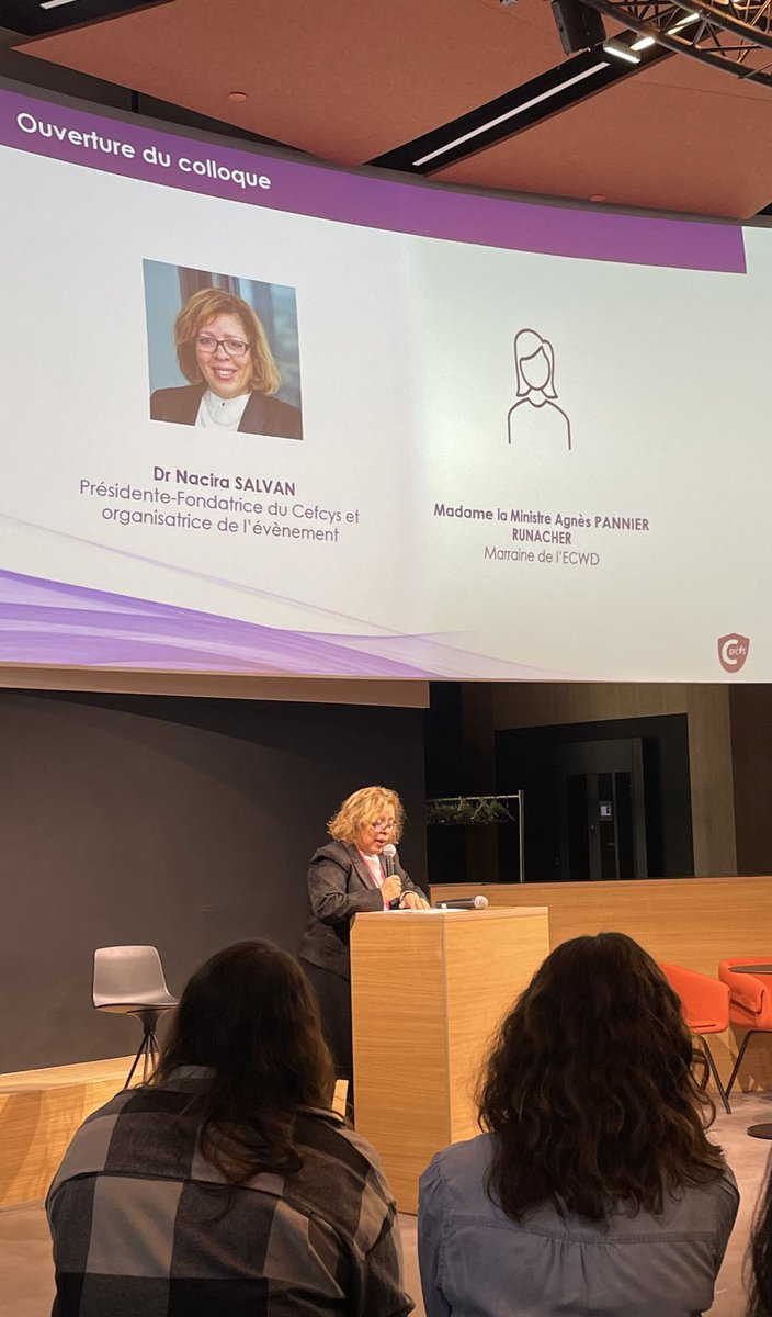 CEFCYS_Officiel's tweet photo. Merci à notre marraine madame la ministre @AgnesRunacher de soutenir la 3ème édition du Trophée européen de la femme Cyber #ECWD22 #cyberwomenday @CampusCyberFr 
@NaciraSALVAN #cybersecurite https://t.co/c6l9mXnXEw