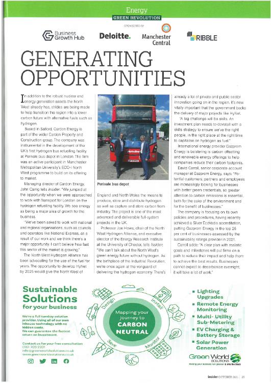 CardonEnergy's tweet photo. As it is #throwbackthursday we thought we would take a look back at the COP26 feature we had in @insidernwest last October. Our work on the hydrogen refuelling facility at Perivale was a key project for us &amp; @CardonProperty &amp; hydrogen remains a big part of the green revolution. https://t.co/eVqk1rBVBl