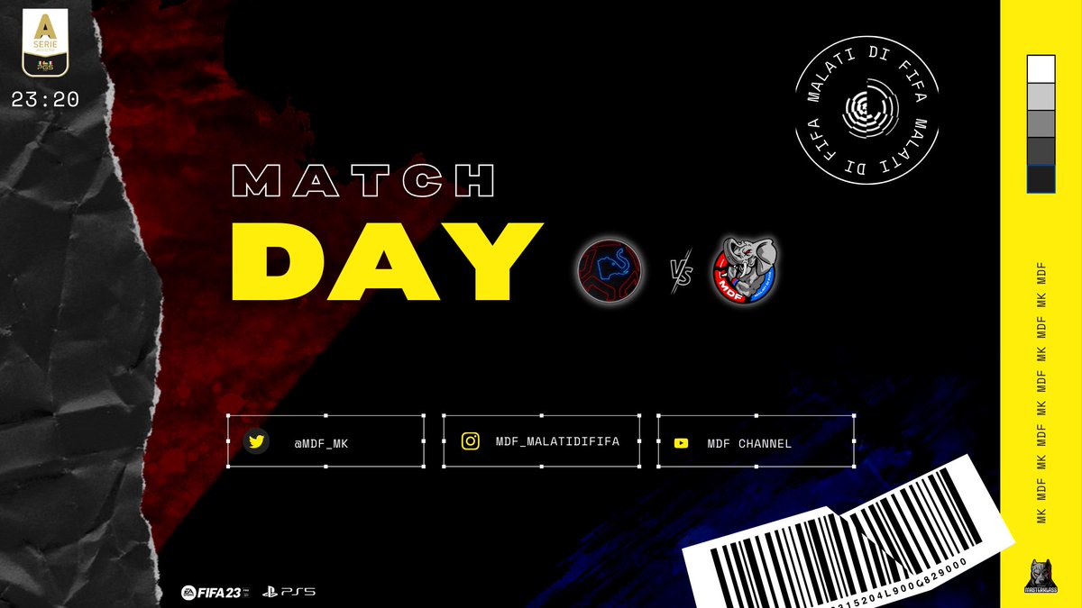 MDFCLUBFC's tweet photo. ๐ด โพโโโ
โโถโโธโฝ
โนโถโ! ๐ต
๐@eMetaCatania
๐
@PGS_ITALY Serie A
โฐ23:20
๐ด๐ต#forzaMDF #malatidififa #daichelofacciamo #mkgaming https://t.co/XCSwjQIZ4O