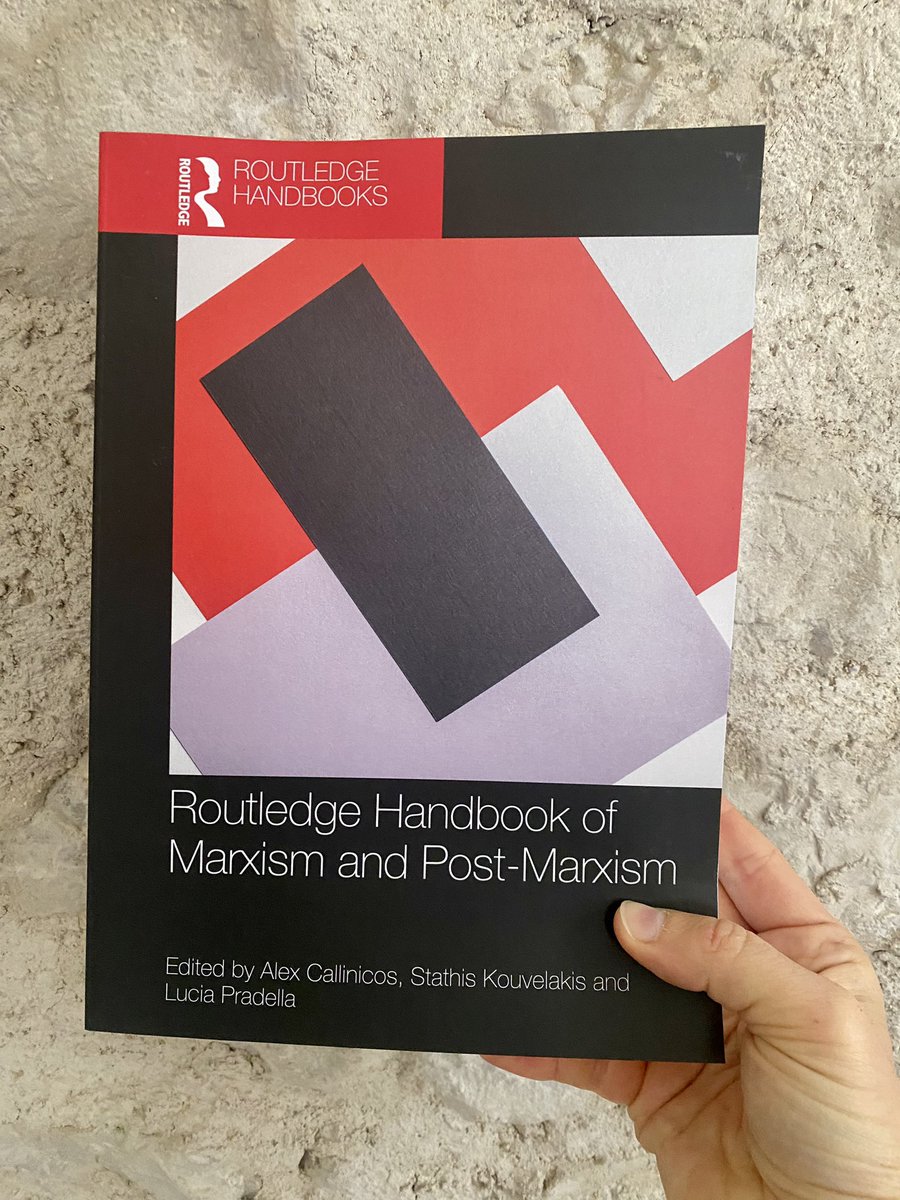 Look what just arrived in the post.. the paperback of our Handbook! With entries by @vijayprashad @LeoZeilig Gayatri Spivak @BobJessopOrg @alfgunvald @koheisaito0131 @CamillaRoyle @JohnCNarayan @phaisie JBFoster Intan Suwandi @r_bellofiore & many others. Chinese edition out soon!