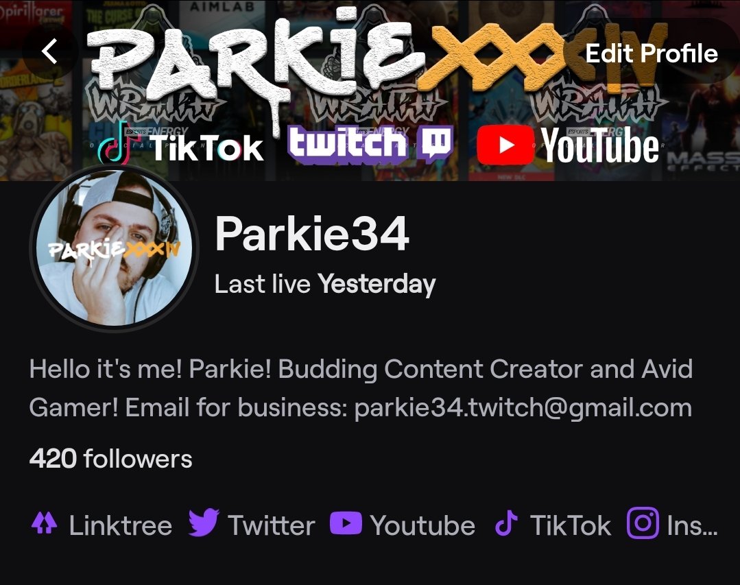 parkie_34's tweet photo. Folks...we did it

#420humour #TwitchStreamers #achievementunlocked https://t.co/Fdi5xLR6PC