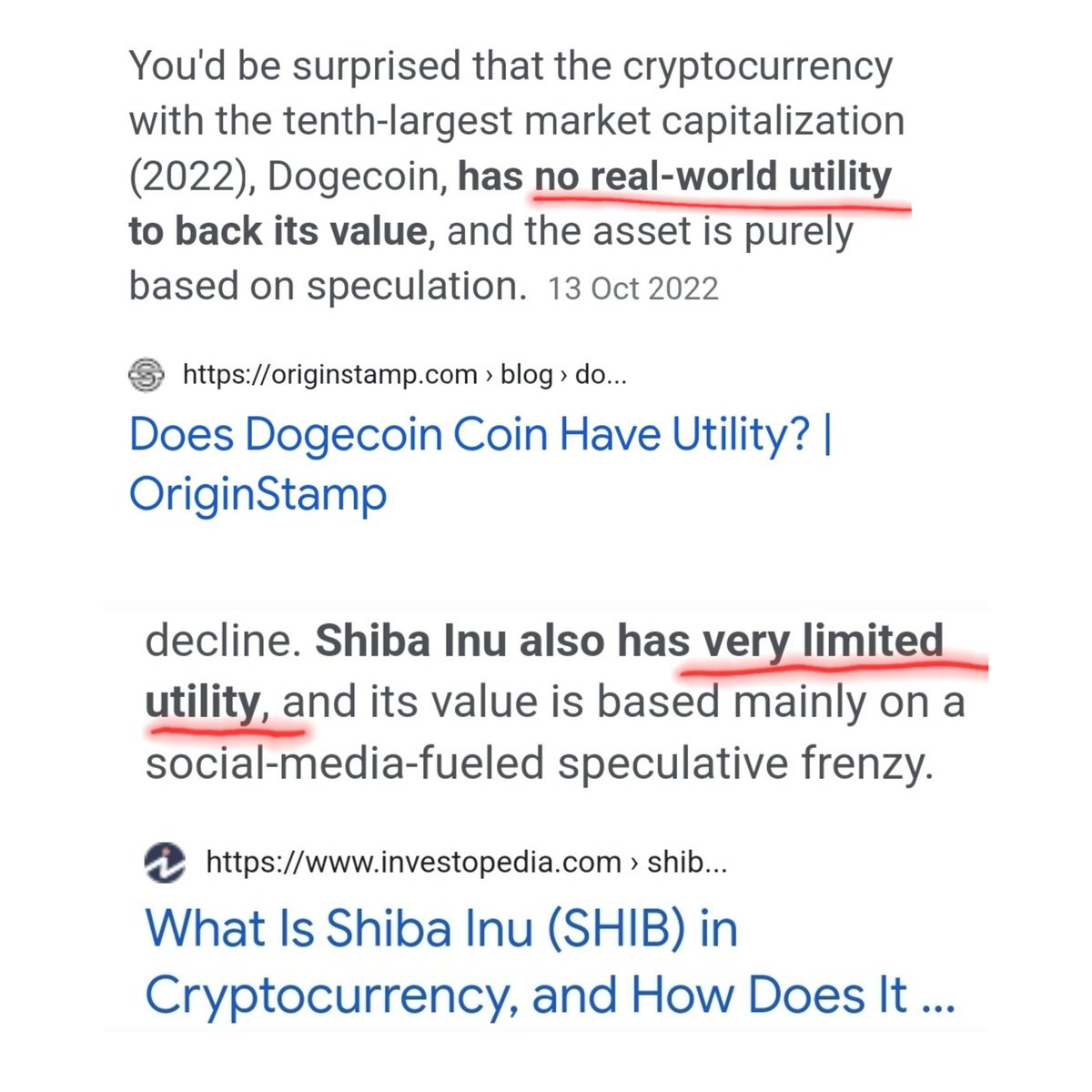cryptel0509's tweet photo. #Dogecoin flatlined for over 6 years and #ShibaINU was around 18 months before they started to rise. #ShibaNFT already has more use cases then both of them combined, after just 9 months! ShibaNFT will be included in the future! Many wont!https://t.co/ozcElaTEL9 #XRP #XRPL #Crypto https://t.co/0tHt5zi72D