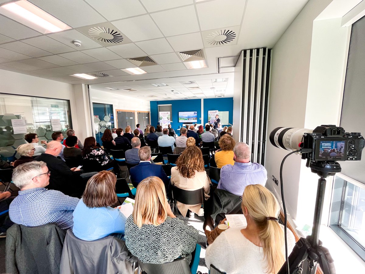 And we’re off! #FutureFoodsWales22 event this morning at 
@AberInnovation <a href="/FutureFoodWales/">Future Foods</a>