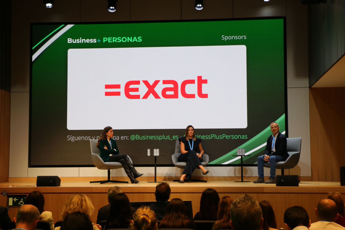 BusinessPlus_es's tweet photo. “En nuestra empresa hemos automatizado el proceso de on boarding gracias a la aplicación del software de @Exact.”👉🏻
Explica Rita de @Evercom en #BusinessPlusPersonas ante las preguntas de @JuanMHerrero https://t.co/DeYxRcanJE