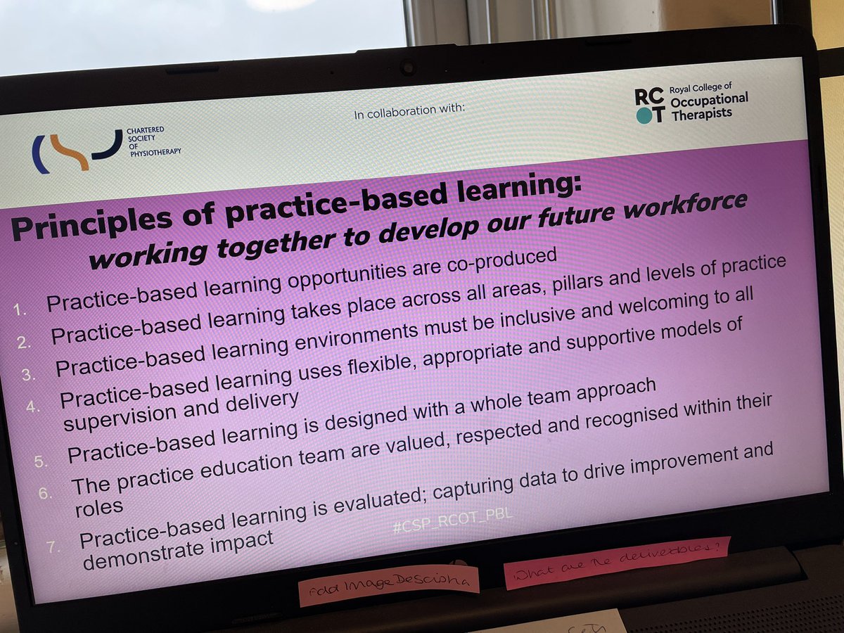 CarolynHay's tweet photo. Here they are! @BairdTamsin @KalimahOT @thecsp @theRCOT @NHS_HealthEdEng  what are your thoughts? https://t.co/uZYGud7fbH
