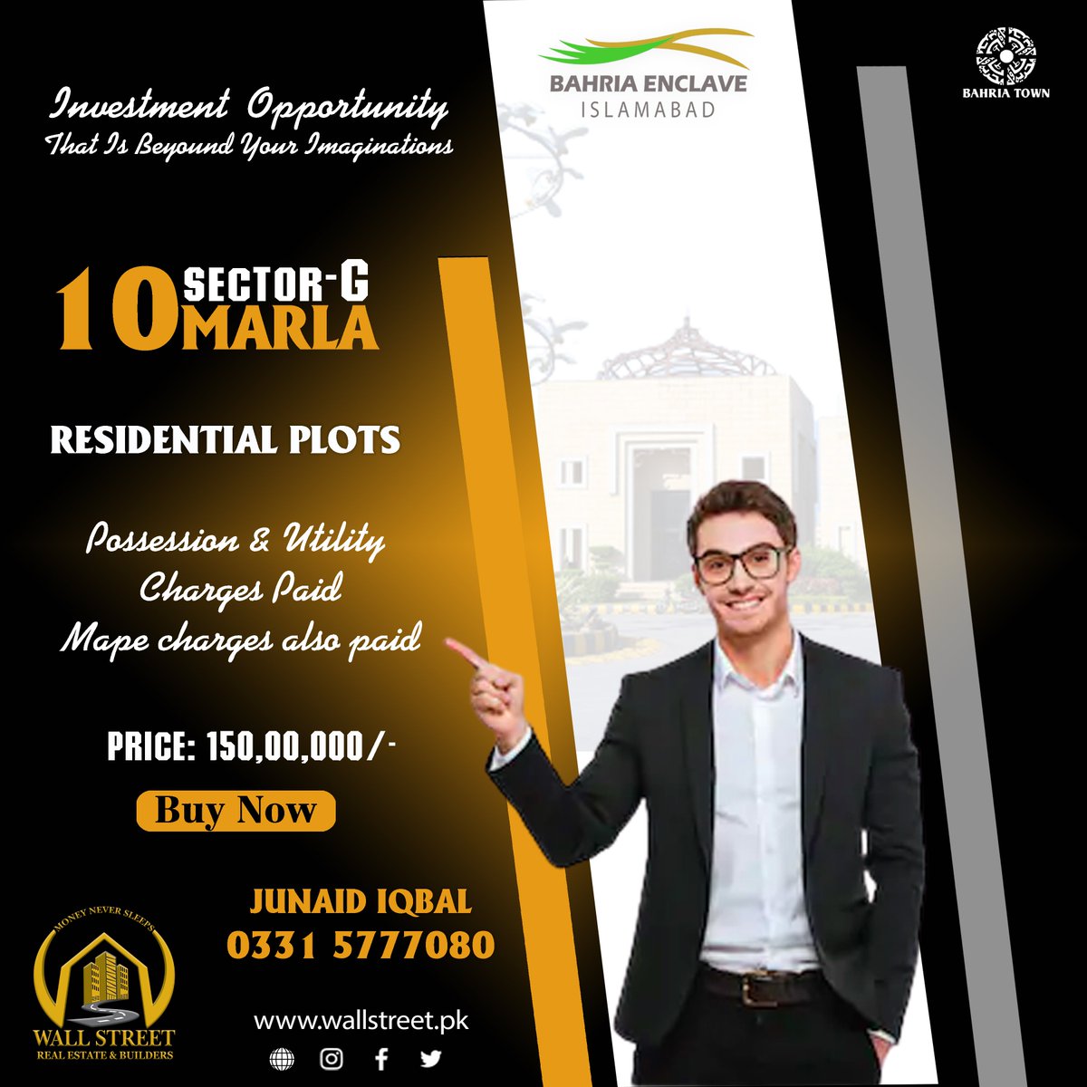 bahriatownwall's tweet image. Investment Opportunity that is beyond your Imagination ! 
10 Marla Residential Plot available in sector G, Bahria Enclave.
👉 Possession &amp;amp; Utility Paid
👉Mape charges also paid 
#luxurylifestyle #BahriaEnclaveIslamabad #10marlaplot #sectorG  #ws_realestate_builders #bt_ws