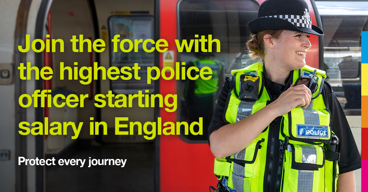 Our current PC vacancies for London and the South East of England are running until Tuesday 25th October. Could this be your opportunity for a new career? Click the link to learn more. 🚓🚨 bit.ly/3sc1uuC