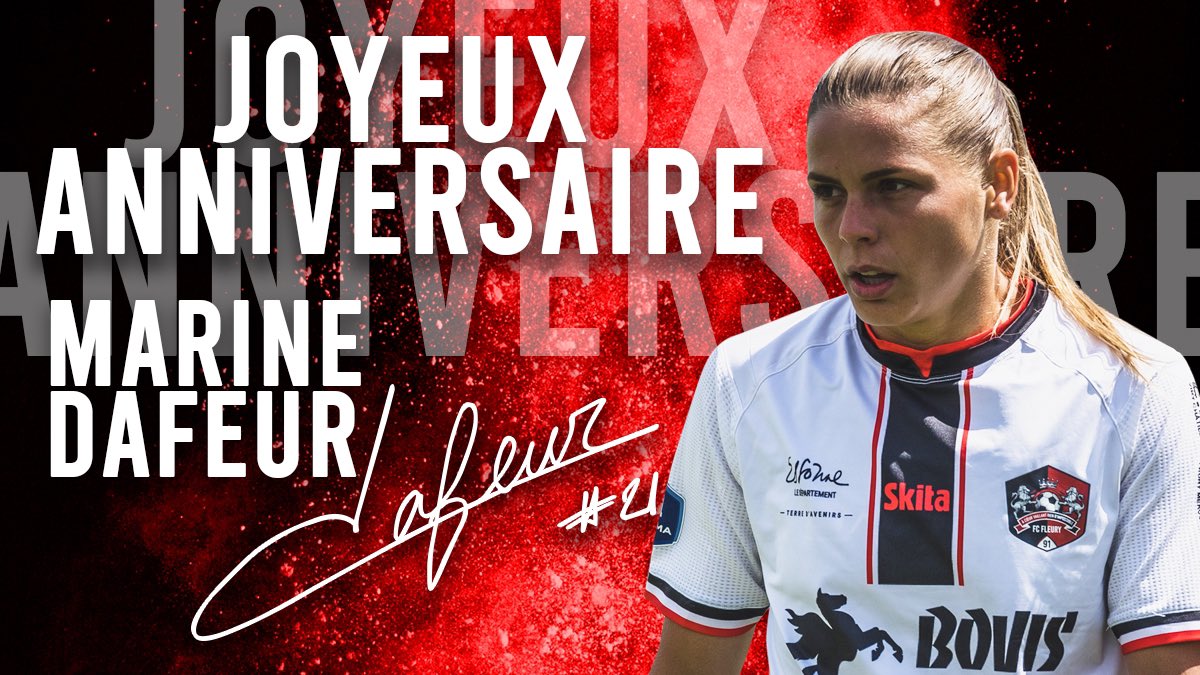 FCF91_feminines's tweet photo. 🎂 | ANNIVERSAIRE 

Joyeux anniversaire @DafeurM ! ⚫️🔴

#TeamFCF91 #AllezFleury https://t.co/Jm5aJMRXyx