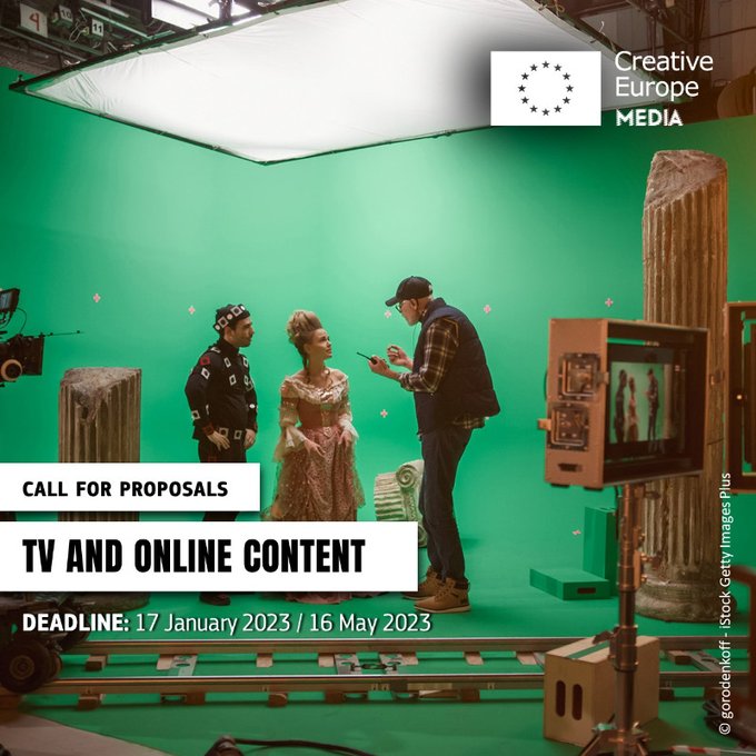 ¡Los primeros #CallsForProposals de Creative Europe MEDIA para los sectores cinematográfico y audiovisual en 2023 están abiertos para sus aplicaciones!
Me gusta
Retwittear
¡Comparte con tu red!