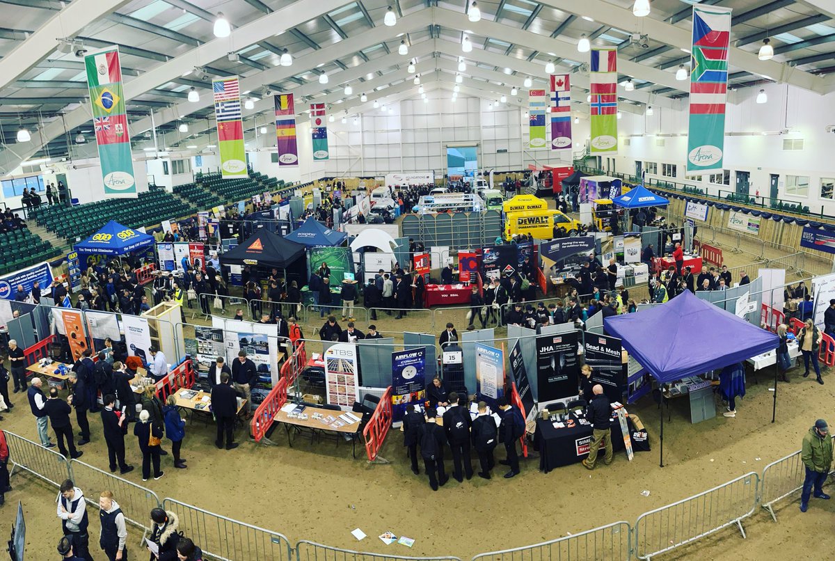 hpFoundations's tweet photo. The big day has arrived. 80 exhibitors and hundreds of students and colleagues from across the industry have arrived @BishopBurton for this yearsโ #foundationslive event. Thank you to all who have supported our event again this year https://t.co/t3YM10QKDv