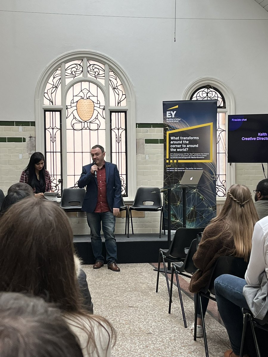 TawfeeqBabou's tweet image. Attending @kmyersfilm fireside chat alongside with @EY_UKI on the Metaverse and demystifying a lot of popularised perceptions out there of this emerging medium.

@EY_UKI ‘s Reshma introducing the topic elaborately

#ManchesterTechFest #PineappleRoom
@MancTechFest