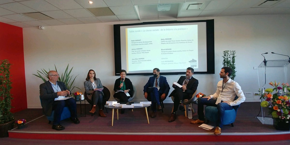 #TDFCentreValdeLoire |👩‍💼👨‍💼Table ronde « 𝑳𝒂 𝒄𝒍𝒂𝒖𝒔𝒆 𝒔𝒐𝒄𝒊𝒂𝒍𝒆 : 𝒅𝒆 𝒍𝒂 𝒕𝒉𝒆́𝒐𝒓𝒊𝒆 𝒂̀ 𝒍𝒂 𝒑𝒓𝒂𝒕𝒊𝒒𝒖𝒆 » 

En savoir plus : linkedin.com/feed/update/ur…