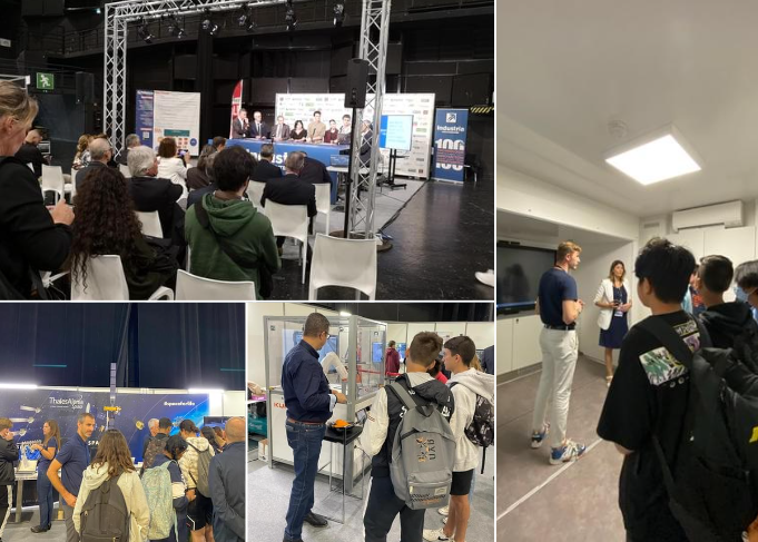 La jeunesse à l'honneur pour cette matinée à INDUSTRIA !

Plus de 600 collégiens et lycéens sont venu visiter le démonstrateur et profiter des exposants !