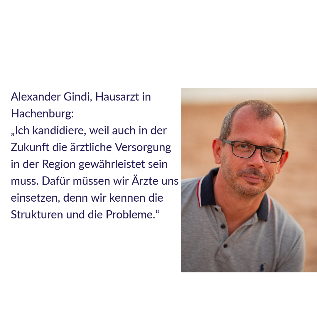 #KV-RLP Wahl der Vertreterversammlung bis 16.11.2022 #Liste Dr. Barbara Römer Hausärztinnen Hausärzte RLP: #Kandidatinnen und #Kandidaten stellen sich vor: #AlexanderGindi #Hausarzt #Allgemeinmedizin #Hachenburg