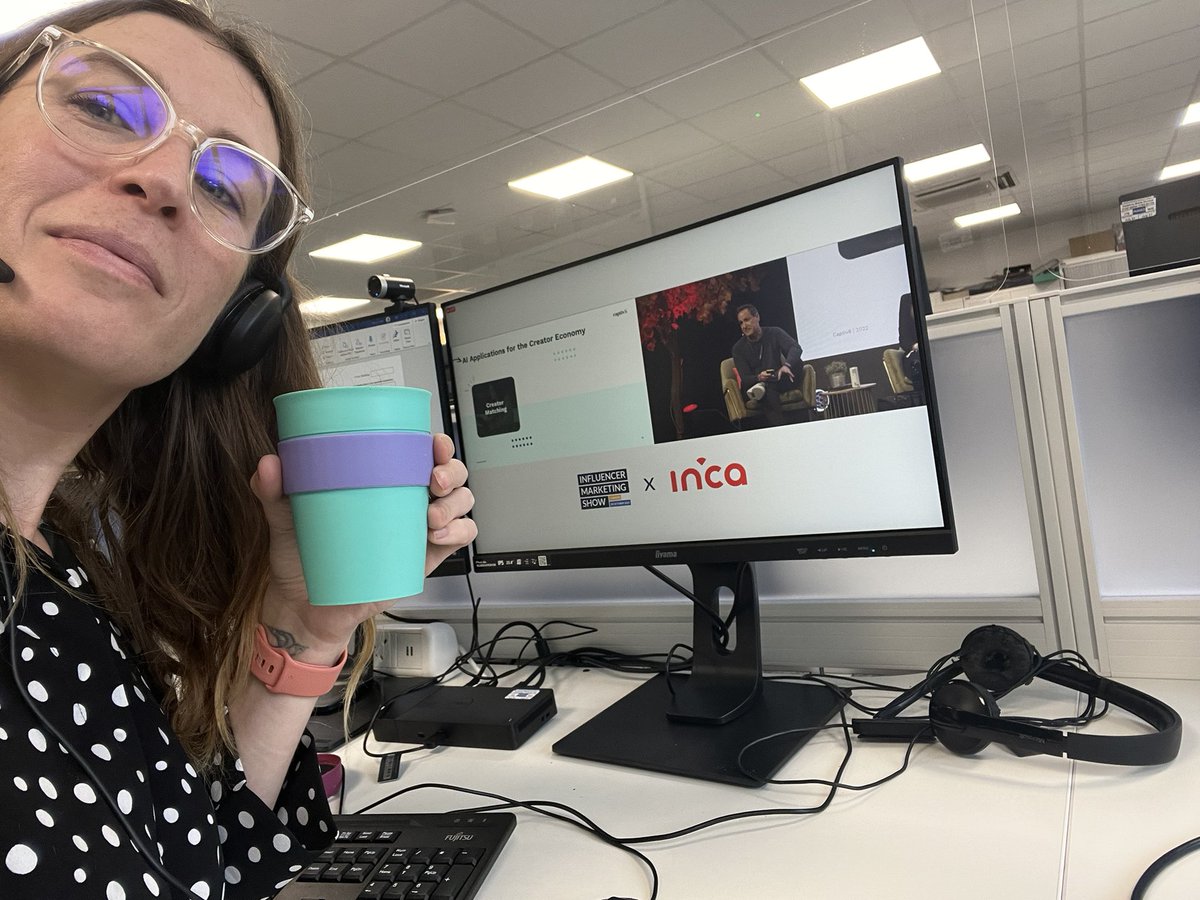 Really interesting update from <a href="/tiktok_us/">TikTok US</a> at the #IMSLDN22 show today. Using machine learning to allow brands to find the creators that match with their brand guidelines to create talent lists