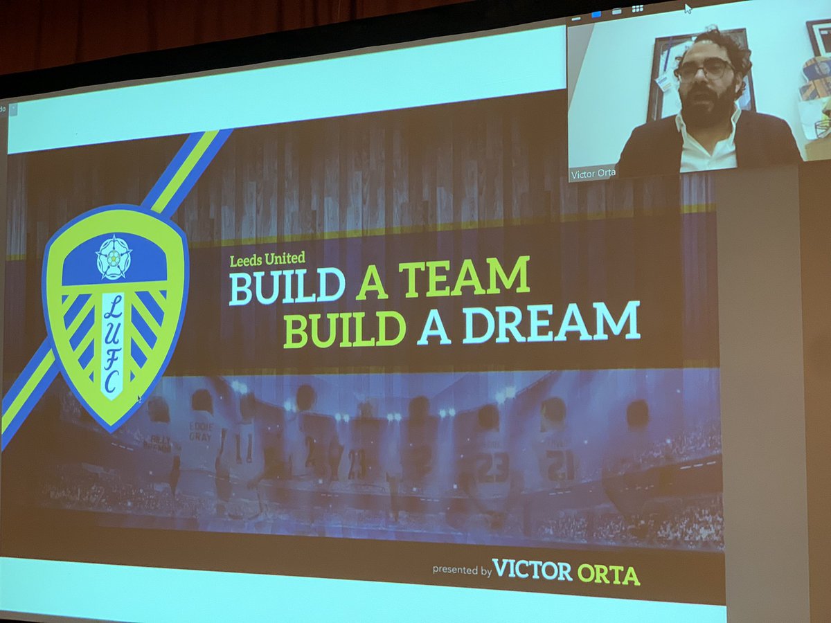 cgershen's tweet photo. #cxSport #ccs2022 now Víctor Orta @lufc shares his experience in Leeds United ⚽️. https://t.co/pD3lnpNr3j
