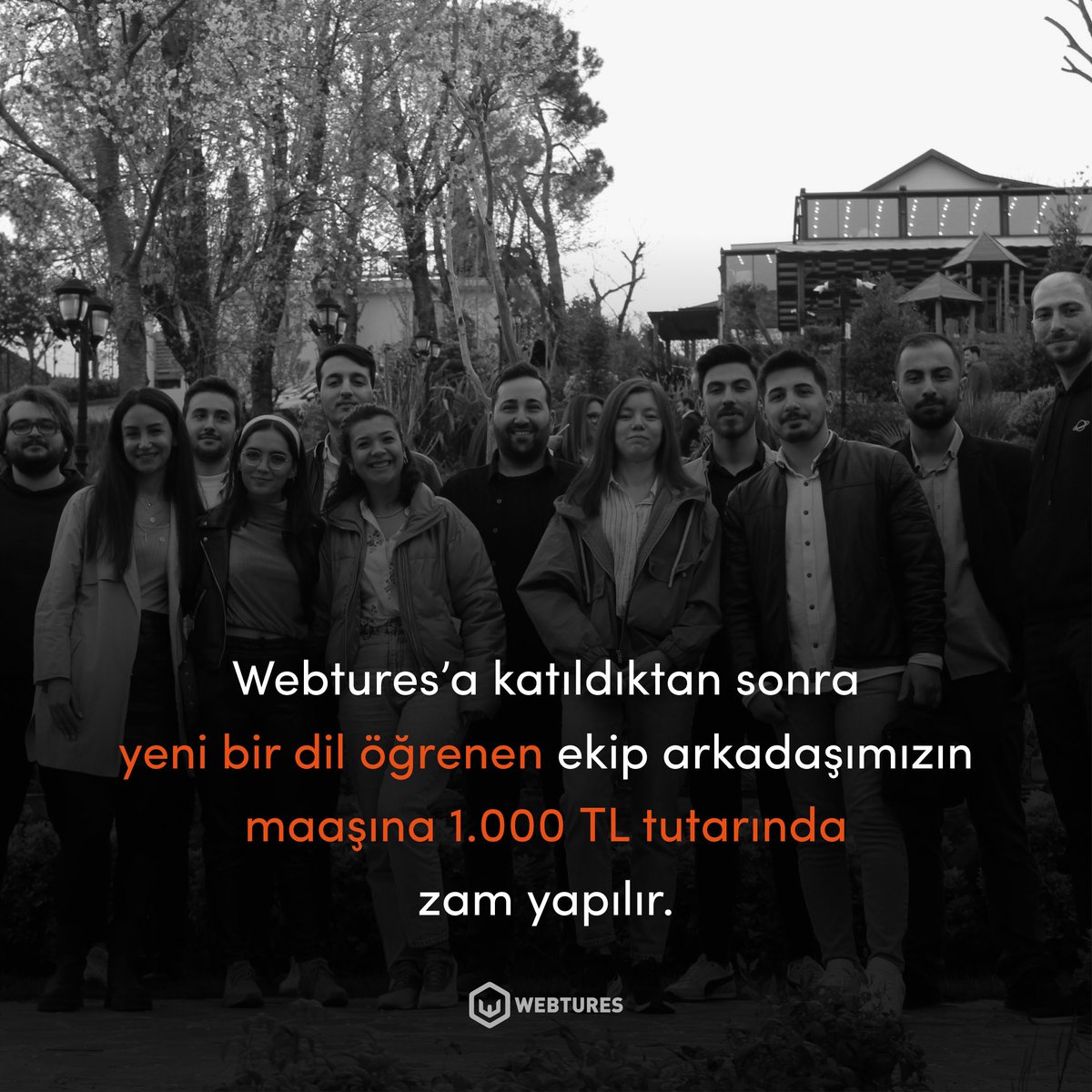 webtures's tweet photo. Ekip arkadaşlarımızın kişisel ve mesleki gelişimlerini desteklemek en büyük önceliklerimizden biri 😊
#webtures #kültür #ajans #bilgi https://t.co/s79WRnyeOx