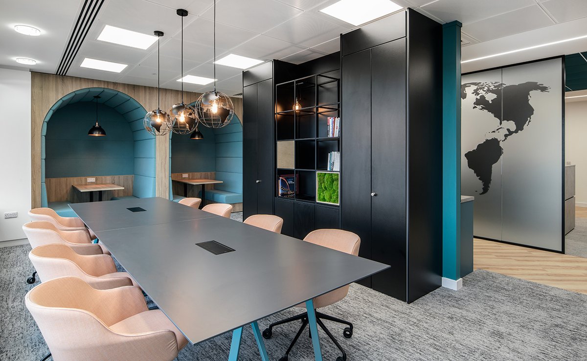 LdlLighting's tweet photo. A wide range of LDL luminaires helped transform the interior of the building to match the aesthetics of each individual area.

All luminaires are proudly manufactured in Britain to a high standard using ecologically friendly components with high efficiency. https://t.co/6dv5mx2OOV