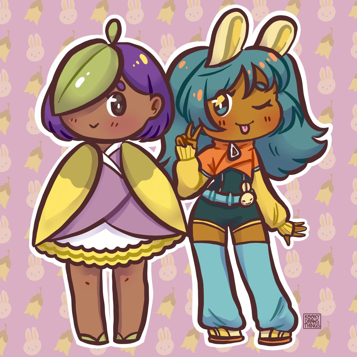 <a href="/kowhaifanfest/">Kōwhai Fan Fest</a> needs your support right now! Donate to at least $5 to their kofi and dm <a href="/Ggwithpals/">GGWP - 25TH FEB 2023</a> your proof and you'll be eligible to pick up this free print of both event's mascots at either Kōwhai or GGWP!! Go support them!!! 

See you at Kōwhai in a few weeks!!