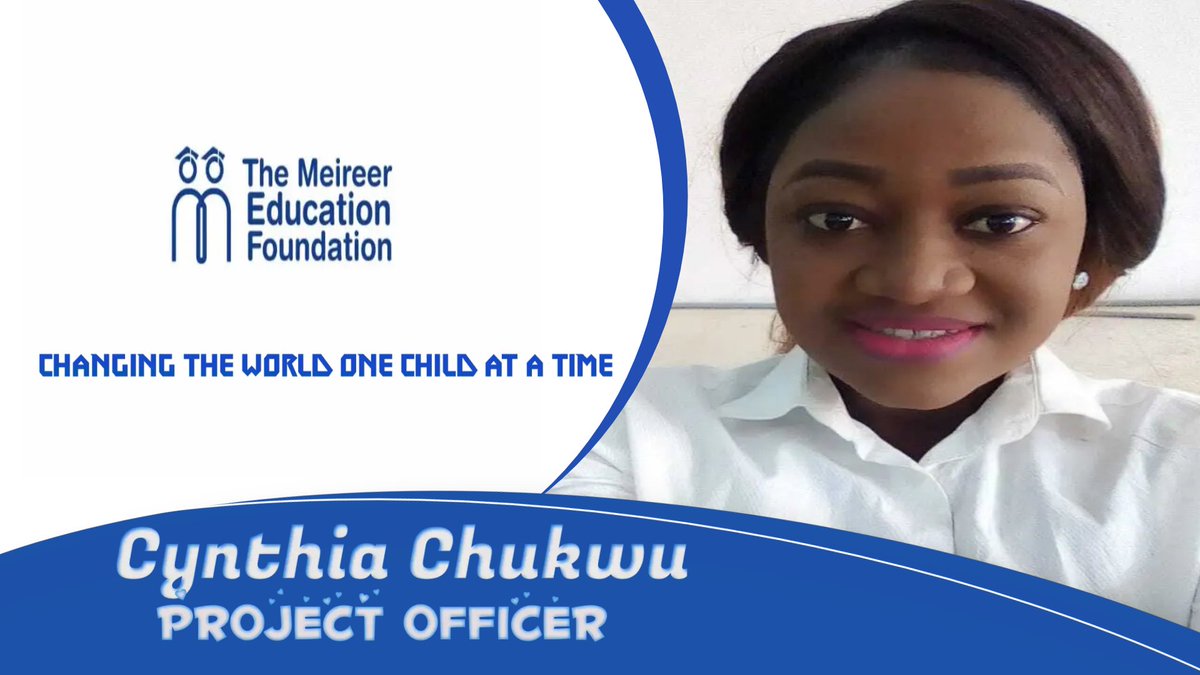 _tMEF's tweet photo. MEET OUR PROJECT OFFICER

Cynthia Chukwu, a Principal Partner at Milycyn and Associates Law Firm, is a general law practitioner with an emphasis on Human Rights Advocacy, Criminal Litigation, Family Law, and Corporate and Commercial Law.
#OneChildAtATime
#tmef https://t.co/j7nkCaVU1v