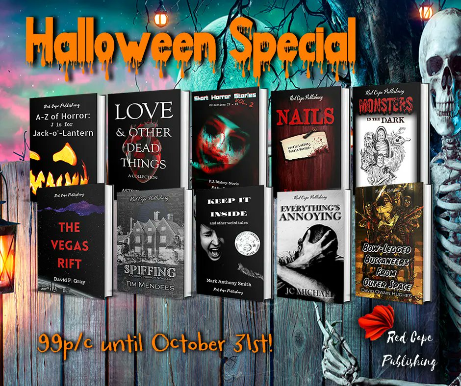 99p/c selection for October! Find the books on Amazon...