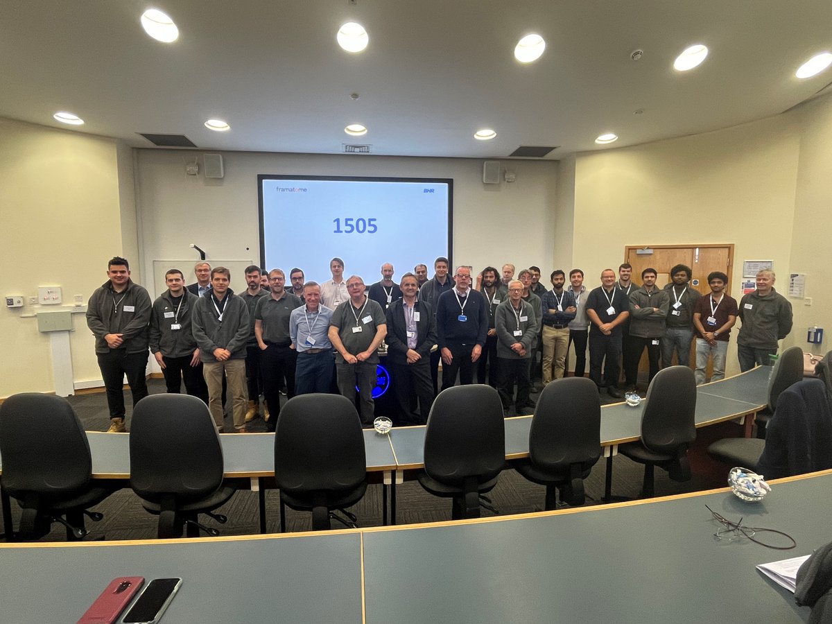 FramatomeBHR's tweet photo. The Framatome BHR team was delighted to celebrate over 1500 days without a lost time injury recently.
Safety is our top priority and we’ve been working hard to improve our practices and processes.
#FramatomeBHR #Framatome #Safety #Engineering #Fluidengineering #Nuclearengineering https://t.co/SoK0ivJJNU
