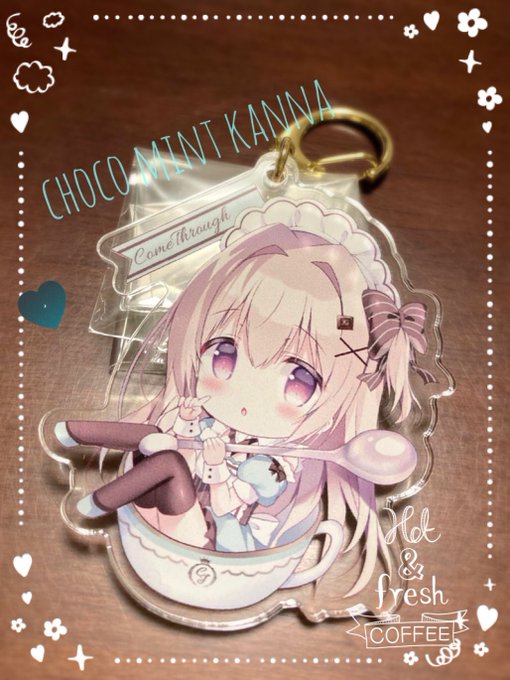 実物一部届きました!カップインかんなちゃん☕️✨ 