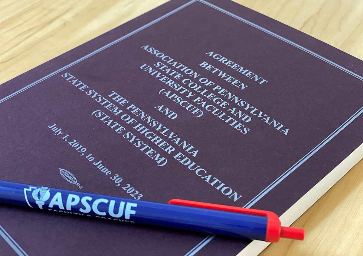 Reminder to members, a series of online conversations about contract negotiations begin Friday Oct. 28! Check WCU email for 10/19/22 APSCUF newsletter &amp; scroll to "Attend an online conversation to share your thoughts about the faculty contract" for details &amp; registration links!