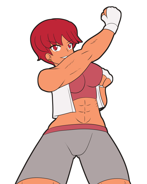 うちの子の筋肉枠、ブレンダ再掲 