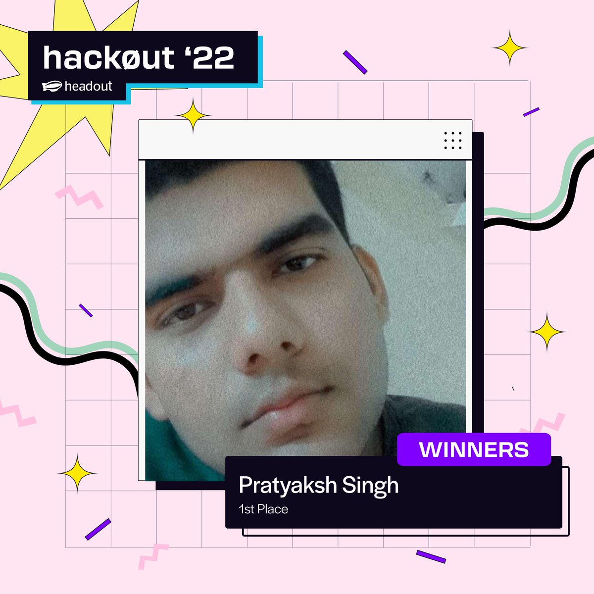 HackoutIO's tweet photo. Dun dun dun, we have our winners for #Hackout22 🥁🥳🎉
In 1st place, Team JAAP 👏 https://t.co/p8z1QXc5us