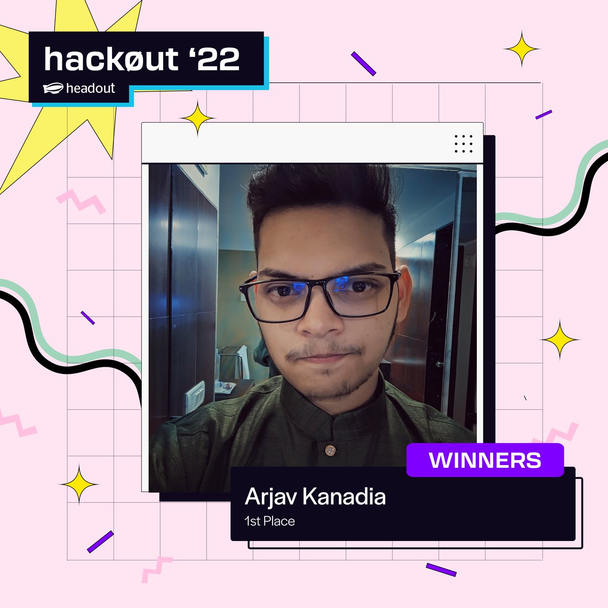 HackoutIO's tweet photo. Dun dun dun, we have our winners for #Hackout22 🥁🥳🎉
In 1st place, Team JAAP 👏 https://t.co/p8z1QXc5us